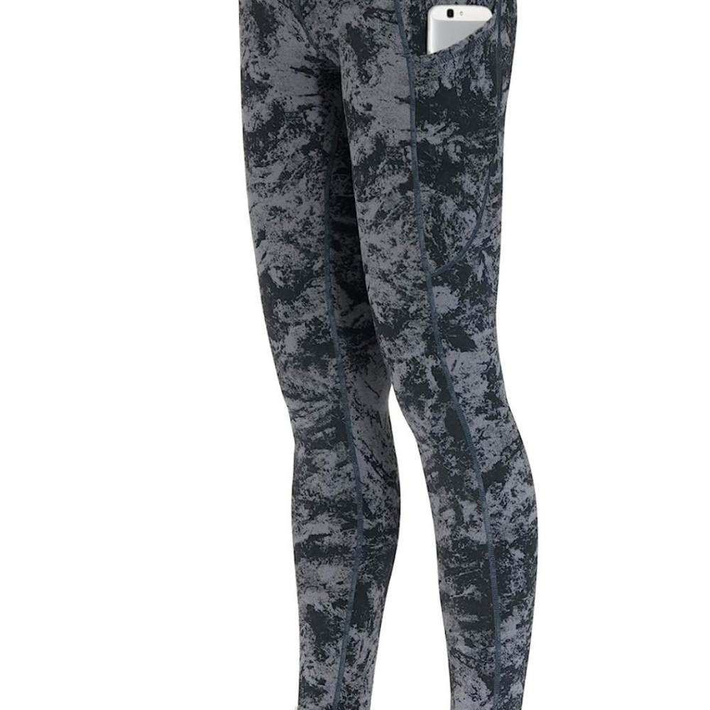 THE GYM PEOPLE Thick High Waist Yoga Pants with Pockets, Tummy Control Workout R - Picture 2 of 10